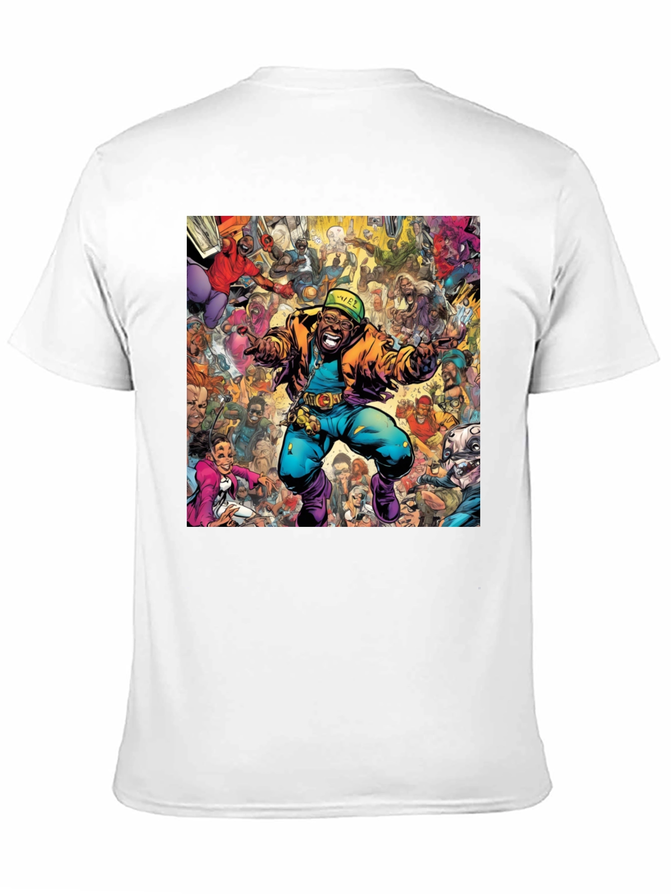 Camiseta Hombre Diseño Gráfico Comic