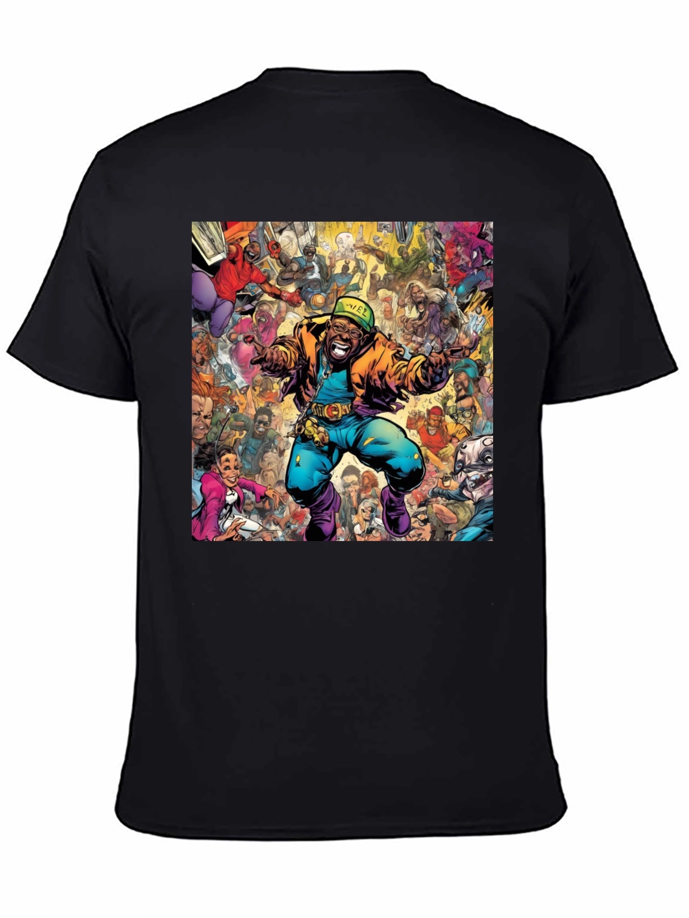 Camiseta Hombre Diseño Gráfico Comic