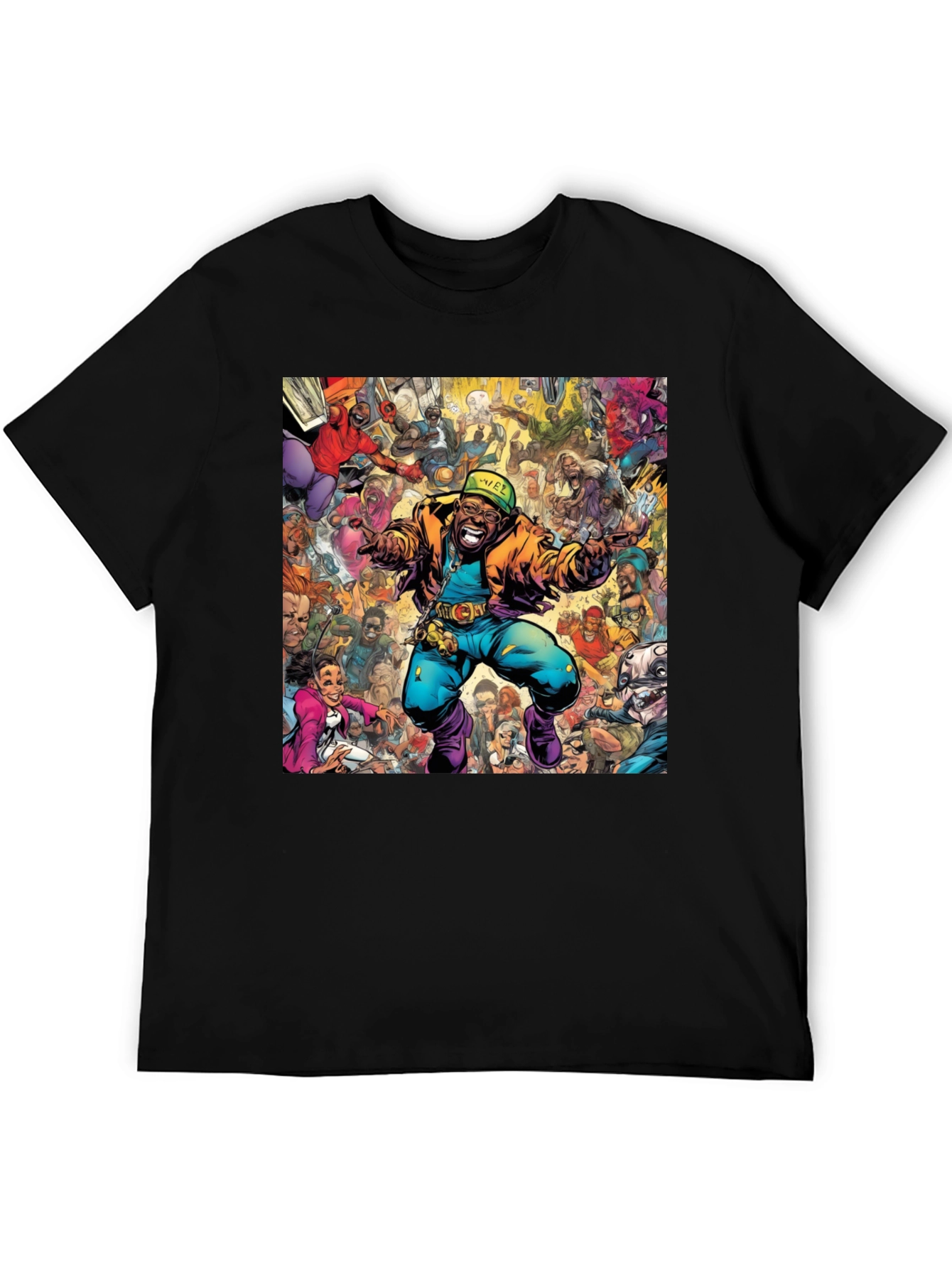 Camiseta Hombre Diseño Gráfico Comic