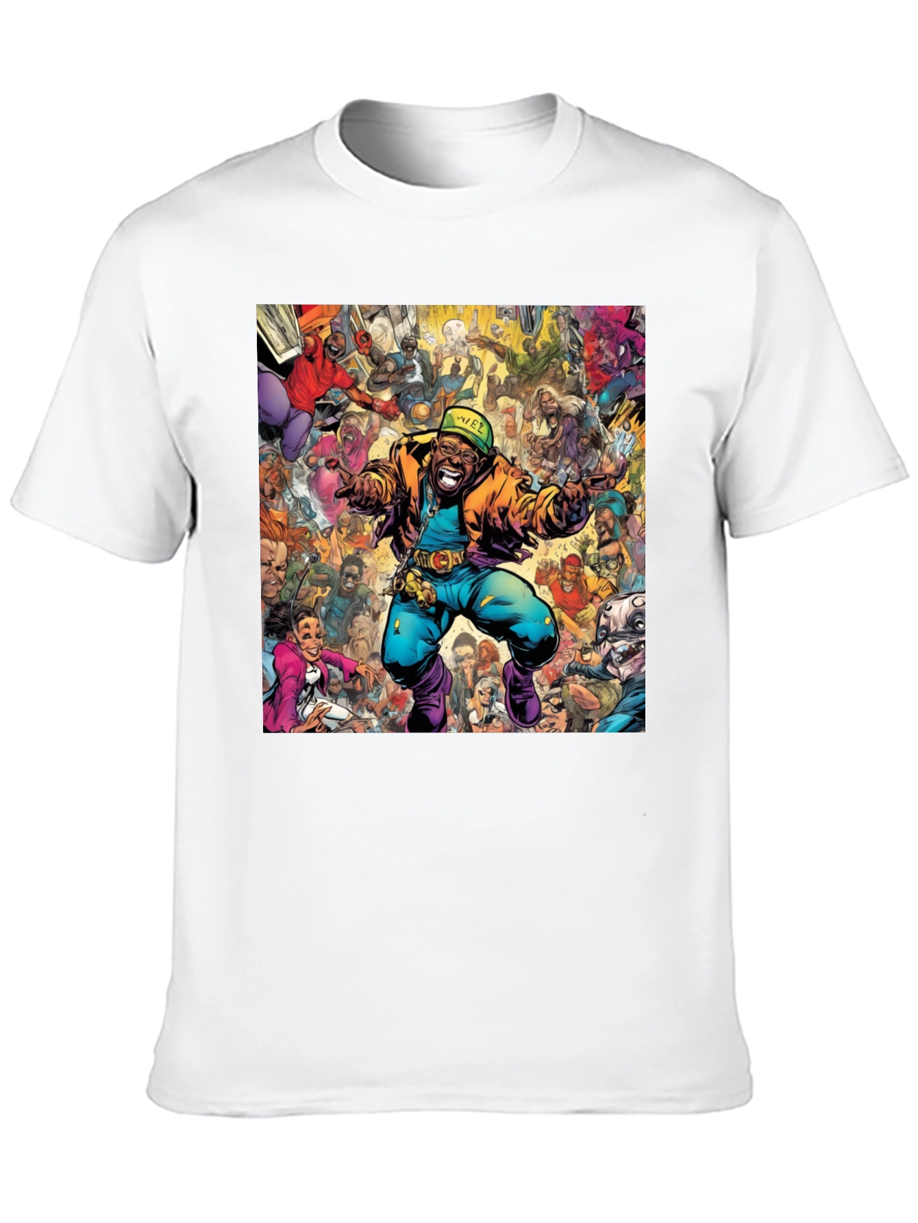 Camiseta Hombre Diseño Gráfico Comic