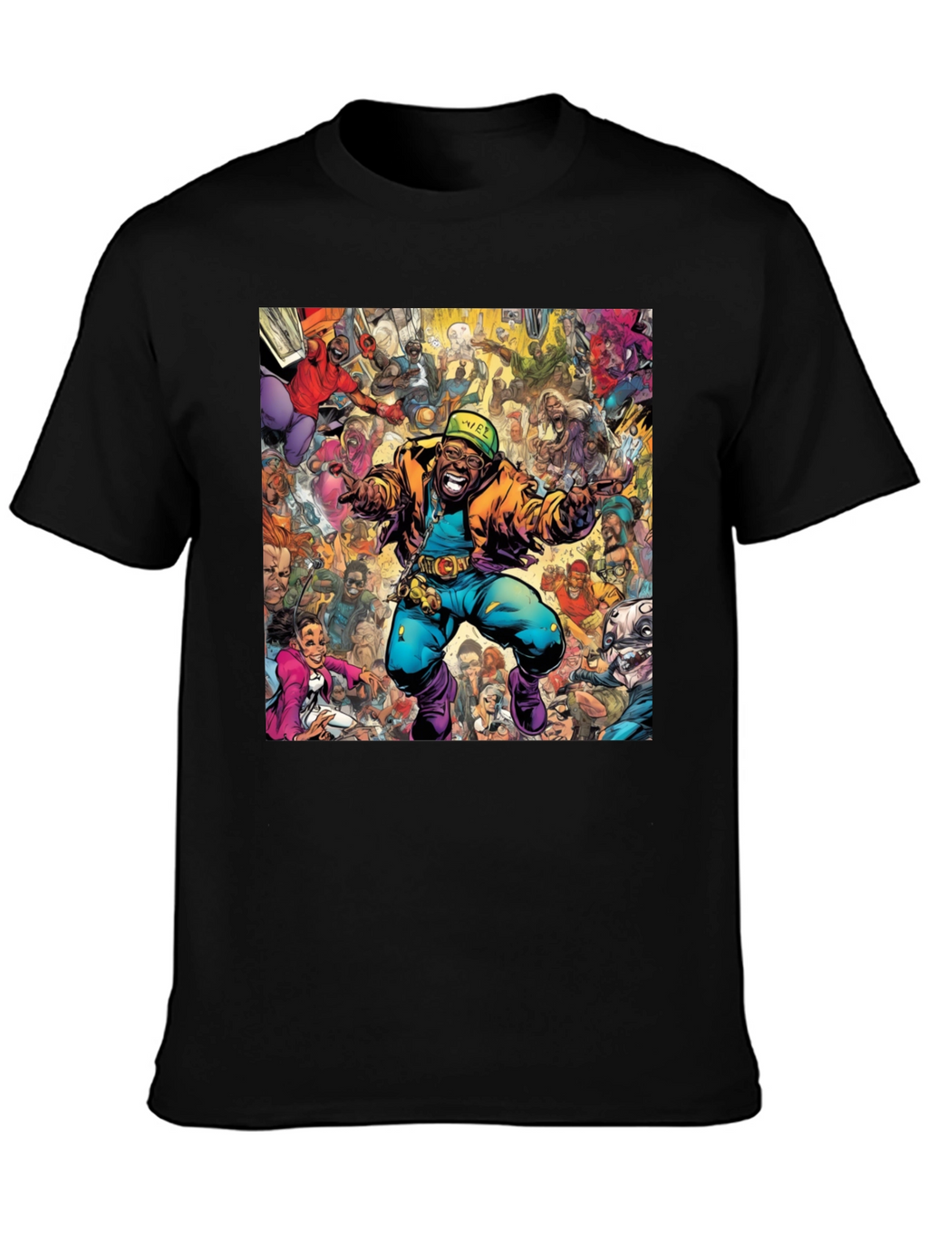 Camiseta Hombre Diseño Gráfico Comic