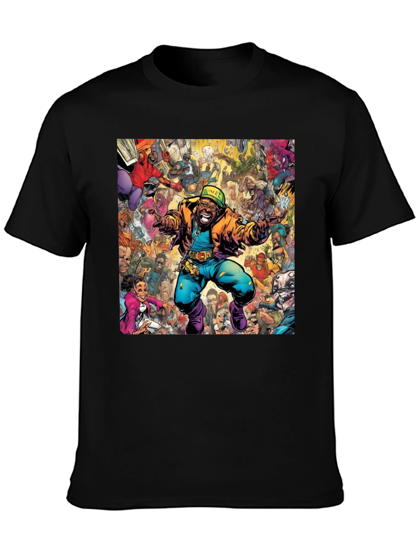 Camiseta Hombre Diseño Gráfico Comic