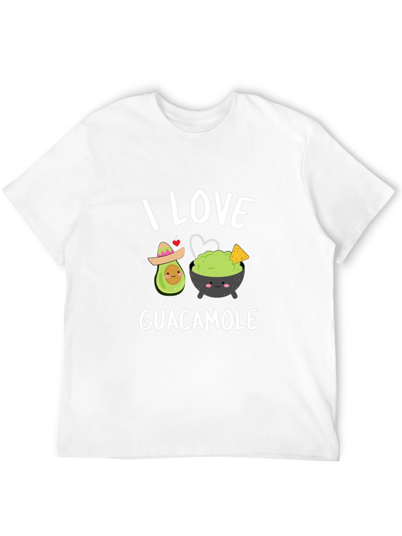 Camiseta Amo el Guacamole para Amantes del Aguacate