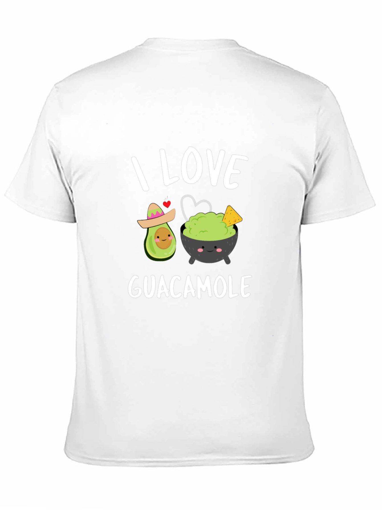 Camiseta Amo el Guacamole para Amantes del Aguacate